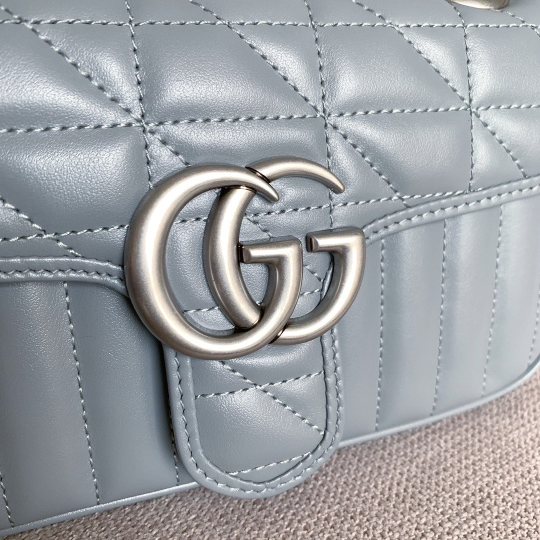 GUCCI GG Marmont mini shoulder bag 22cm