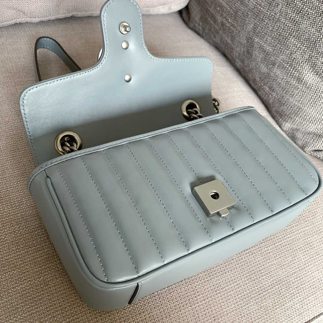 GUCCI GG Marmont mini shoulder bag 22cm