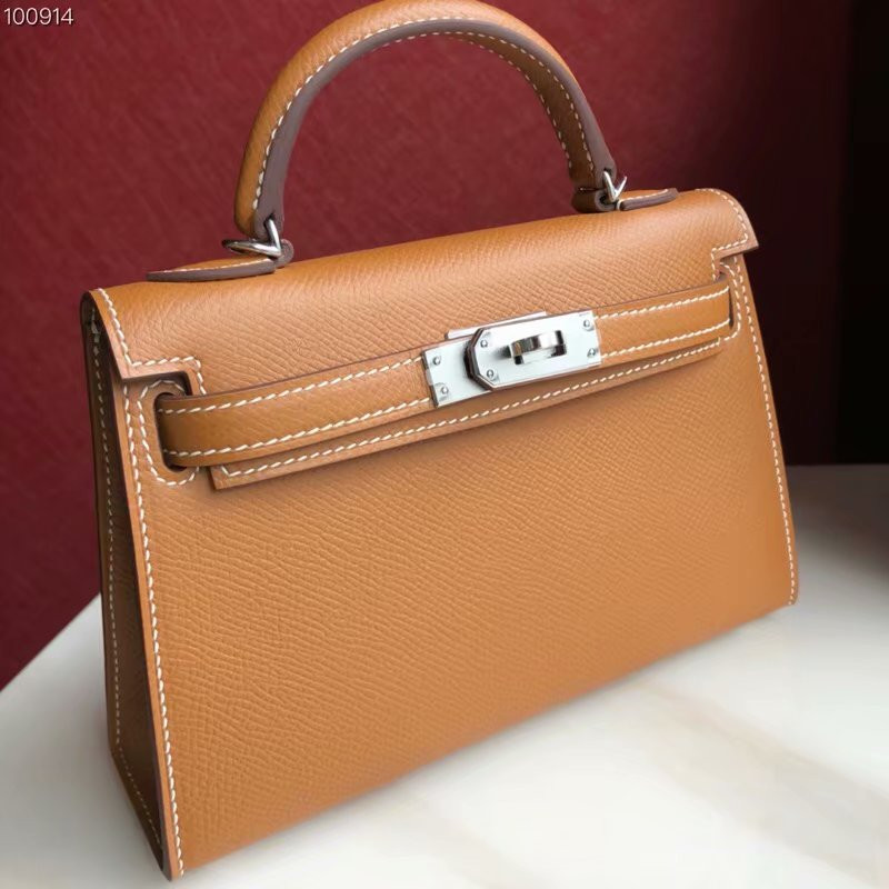 Hermes Epsom Handmade Kelly Mini 19