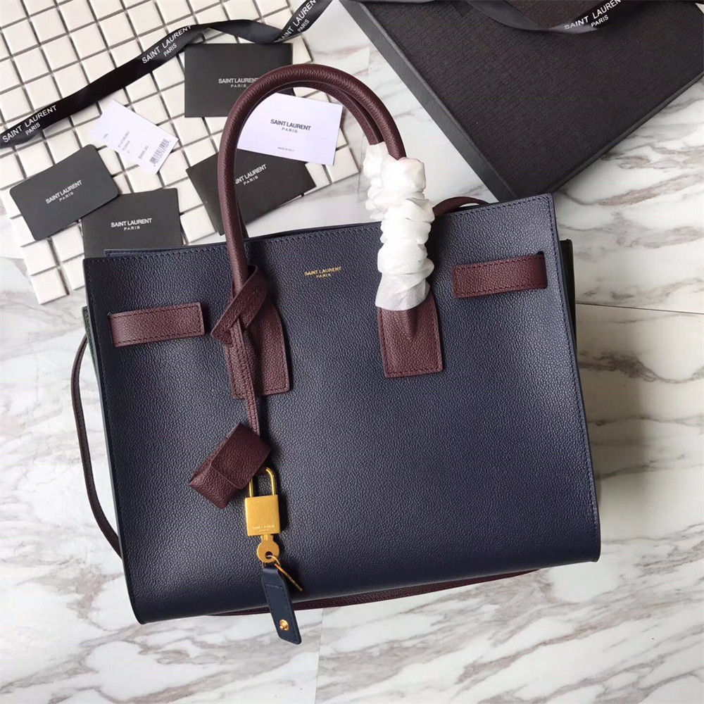 YSL SAC DE JOUR SMALL IN GRAINED LEATHER