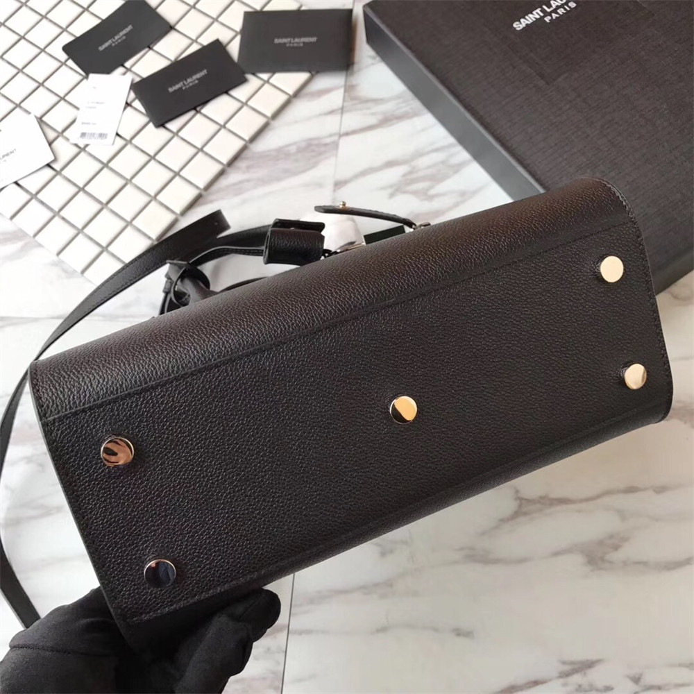 YSL SAC DE JOUR BABY IN GRAINED LEATHER