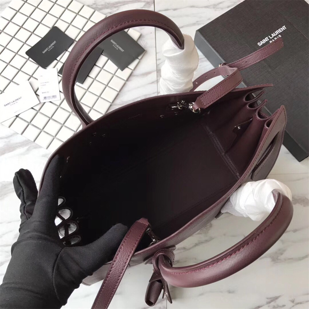 YSL SAC DE JOUR SMALL IN GRAINED LEATHER