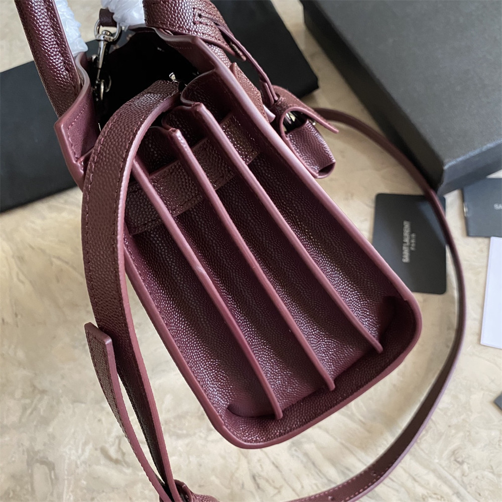 YSL SAC DE JOUR NANO IN GRAINED LEATHER