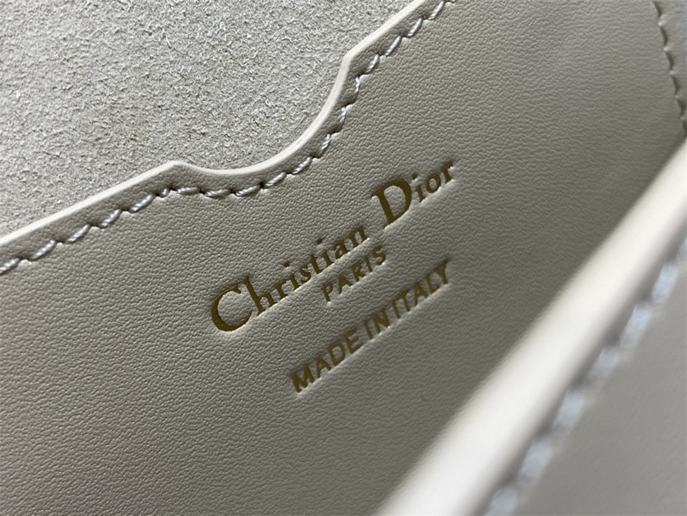 DIOR BOBBY EAST-WEST BAG Sand-Colored Box Calfskin