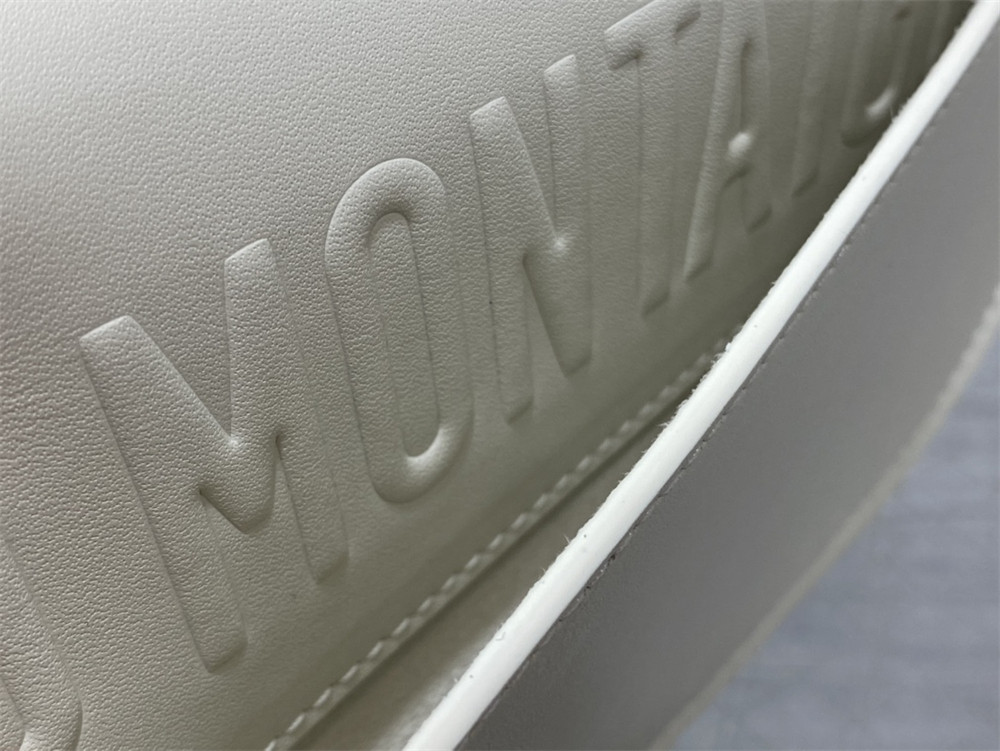 DIOR BOBBY EAST-WEST BAG Latte Box Calfskin white