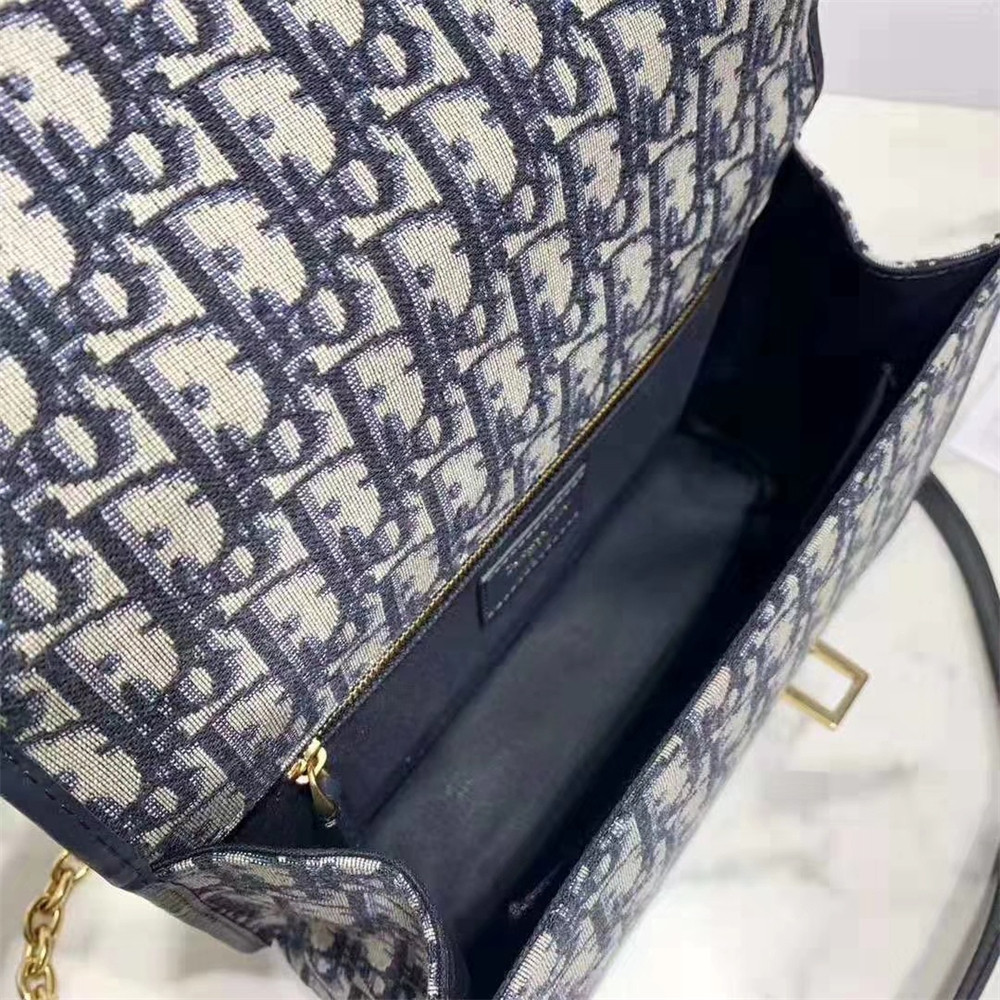 DIOR 30 MONTAIGNE CHAIN BAG Oblique 24x18x8 cm