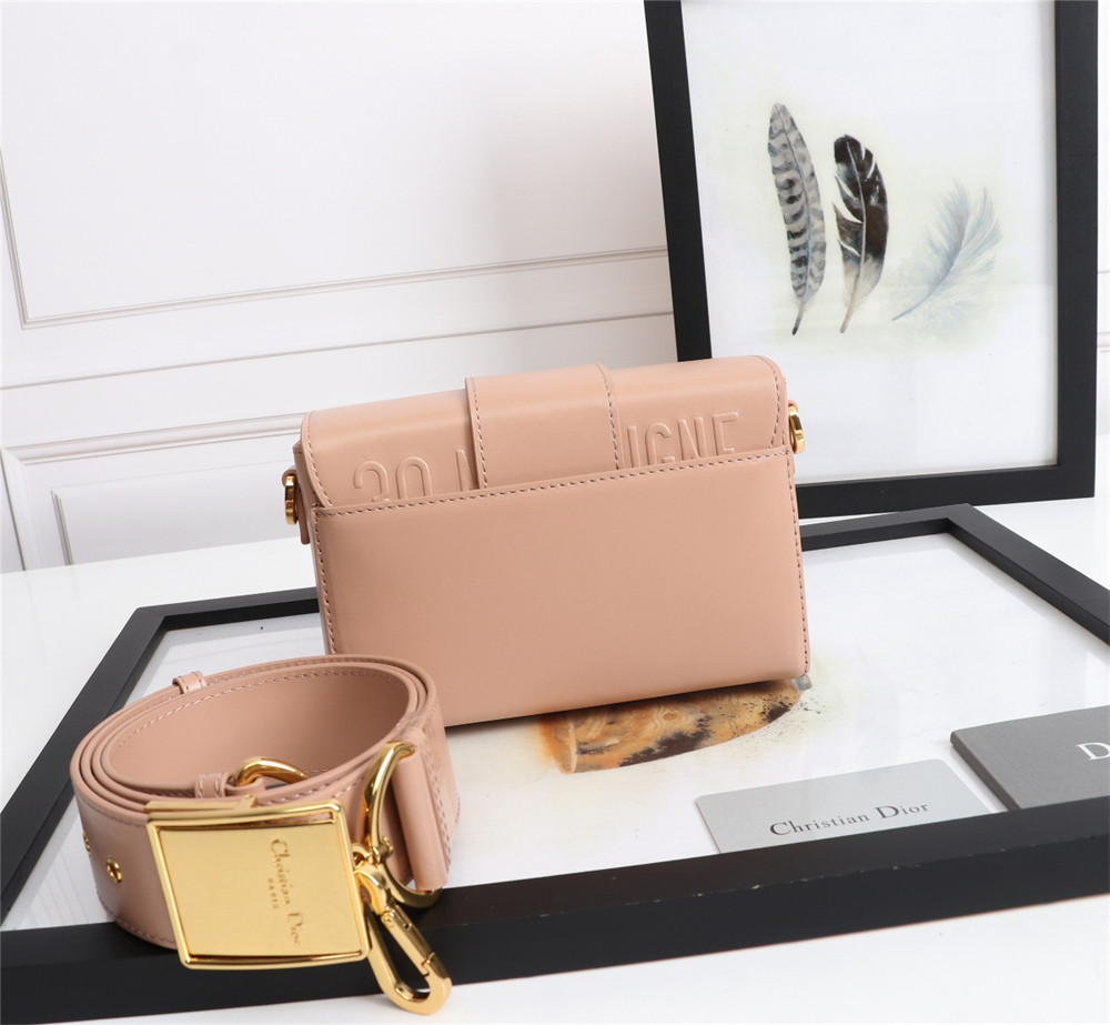 DIOR 30 MONTAIGNE CHAIN BAG LIGHT PINK