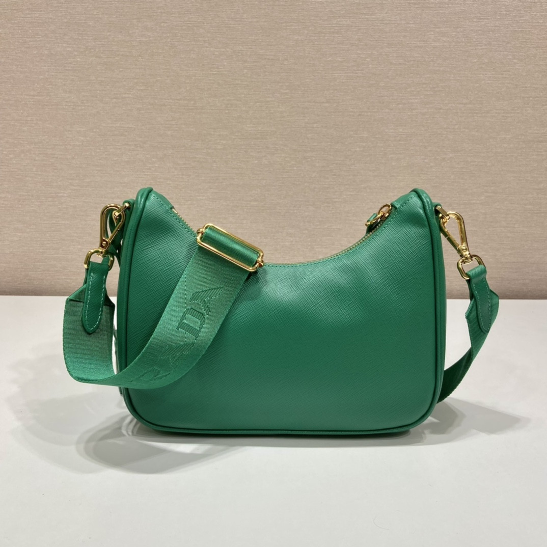 Prada Re-Edition 2005 Saffiano leather bag Green