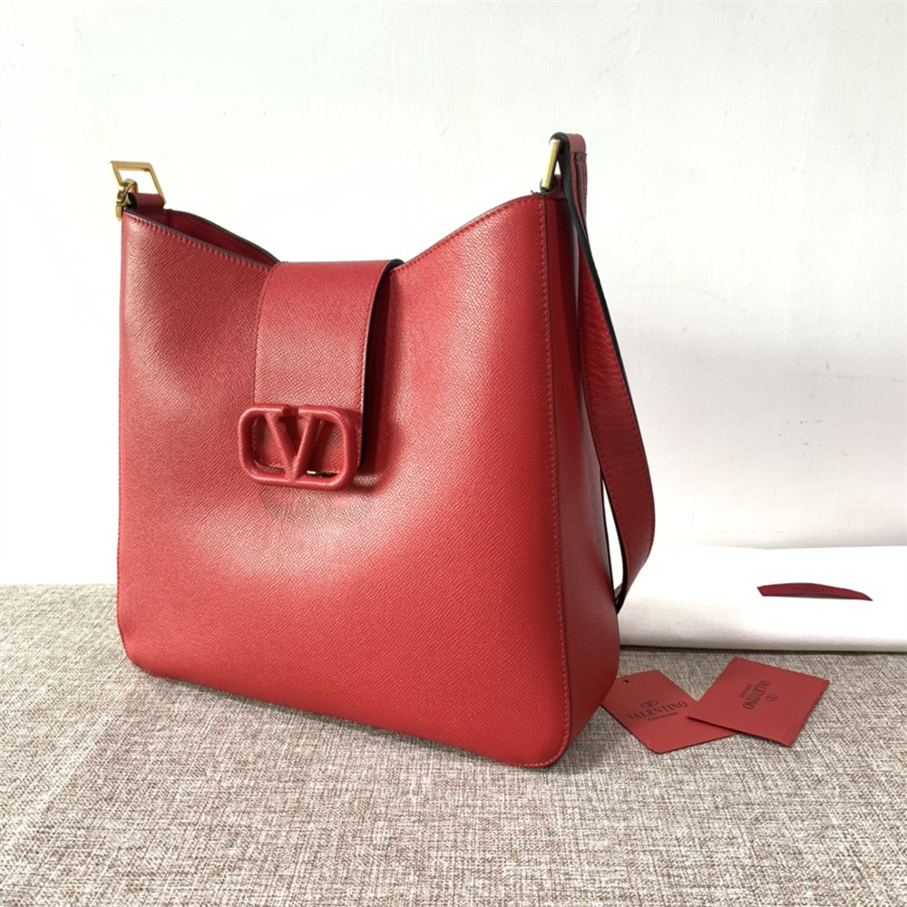 VALENTINO GARAVANI VSling Hobo Bag Red