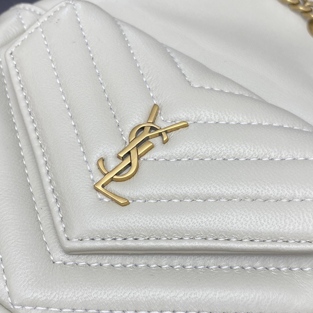 YSL MINI NOLITA WHITE