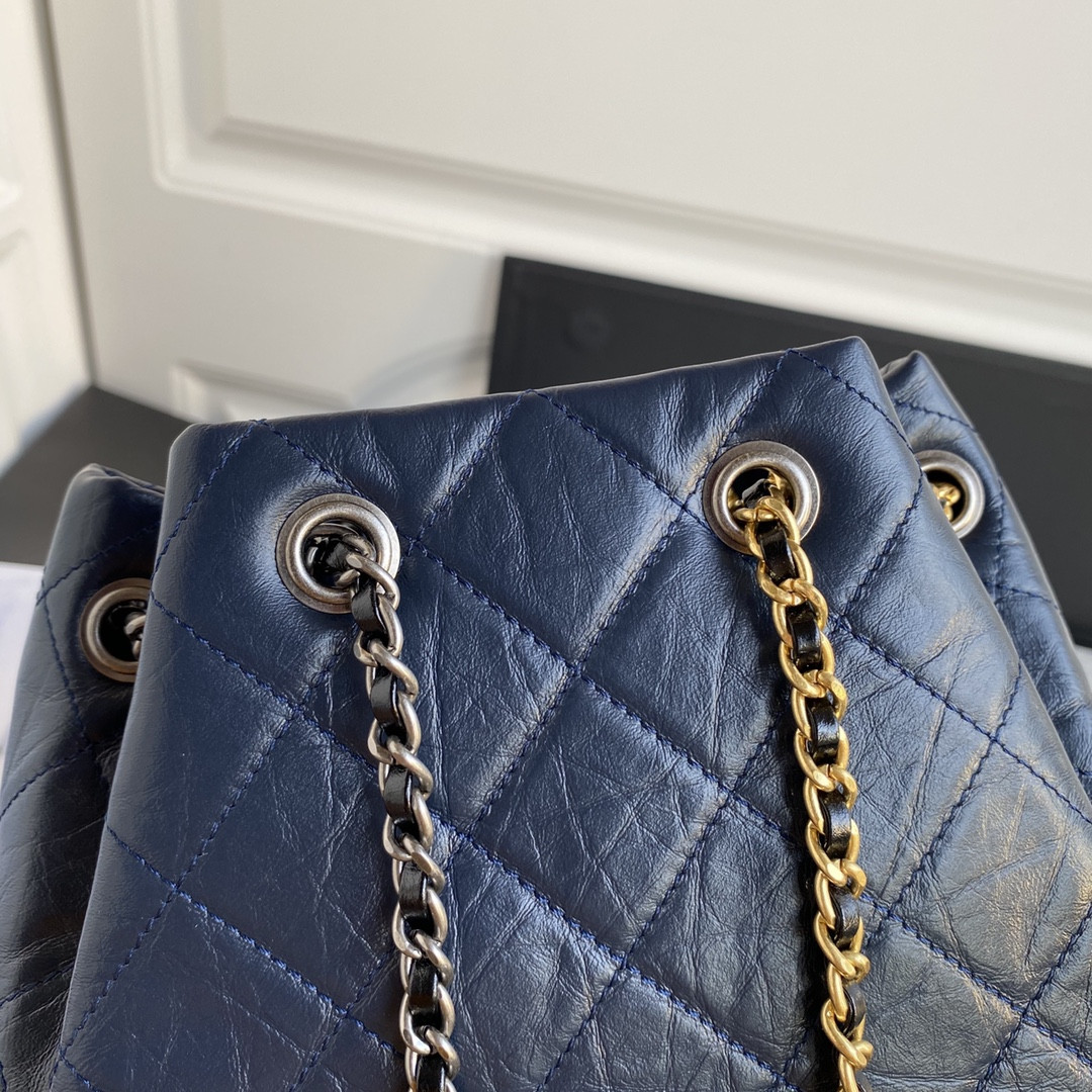 Chanel CC Gabrielle BLUE 22 x 23 x 11cm