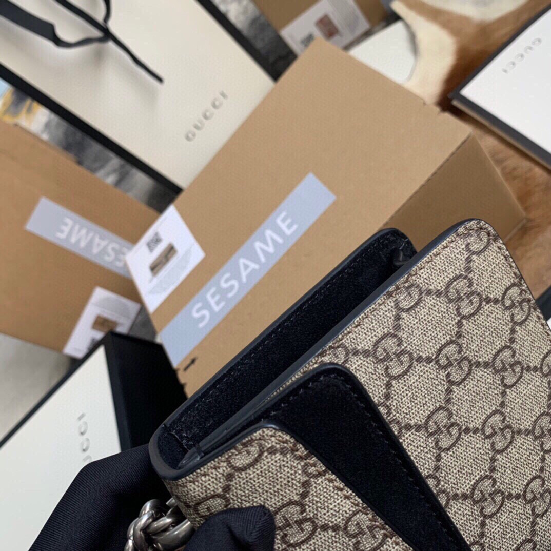 GUCCI DIONYSUS SMALL RECTANGULAR BAG 25x13.5x7cm