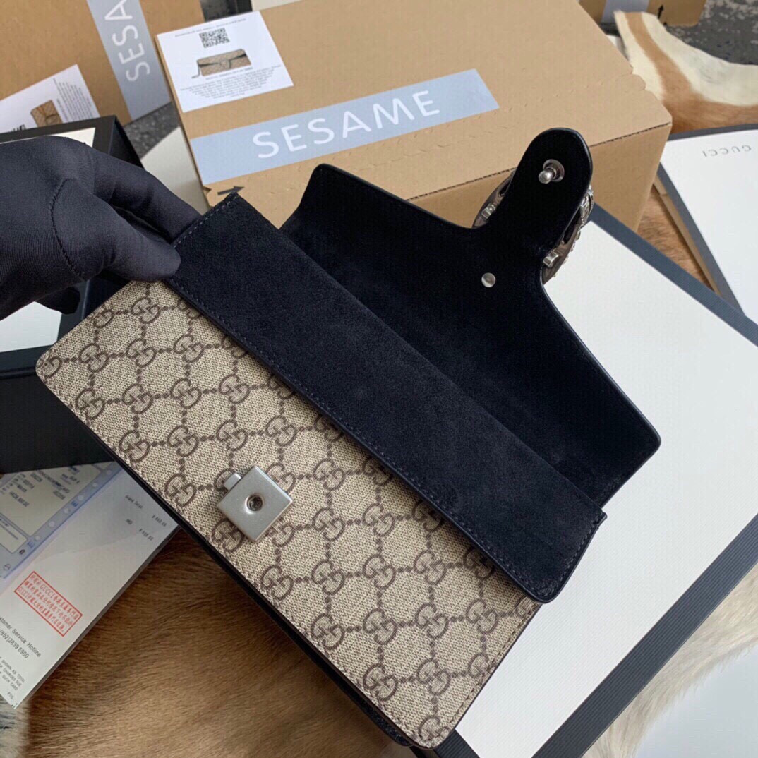 GUCCI DIONYSUS SMALL RECTANGULAR BAG 25x13.5x7cm