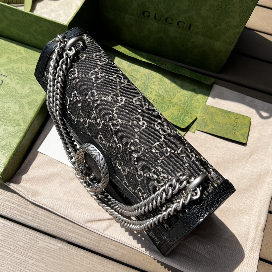 GUCCI DIONYSUS SMALL SHOULDER BAG 11"Wx7"Hx3.5"D