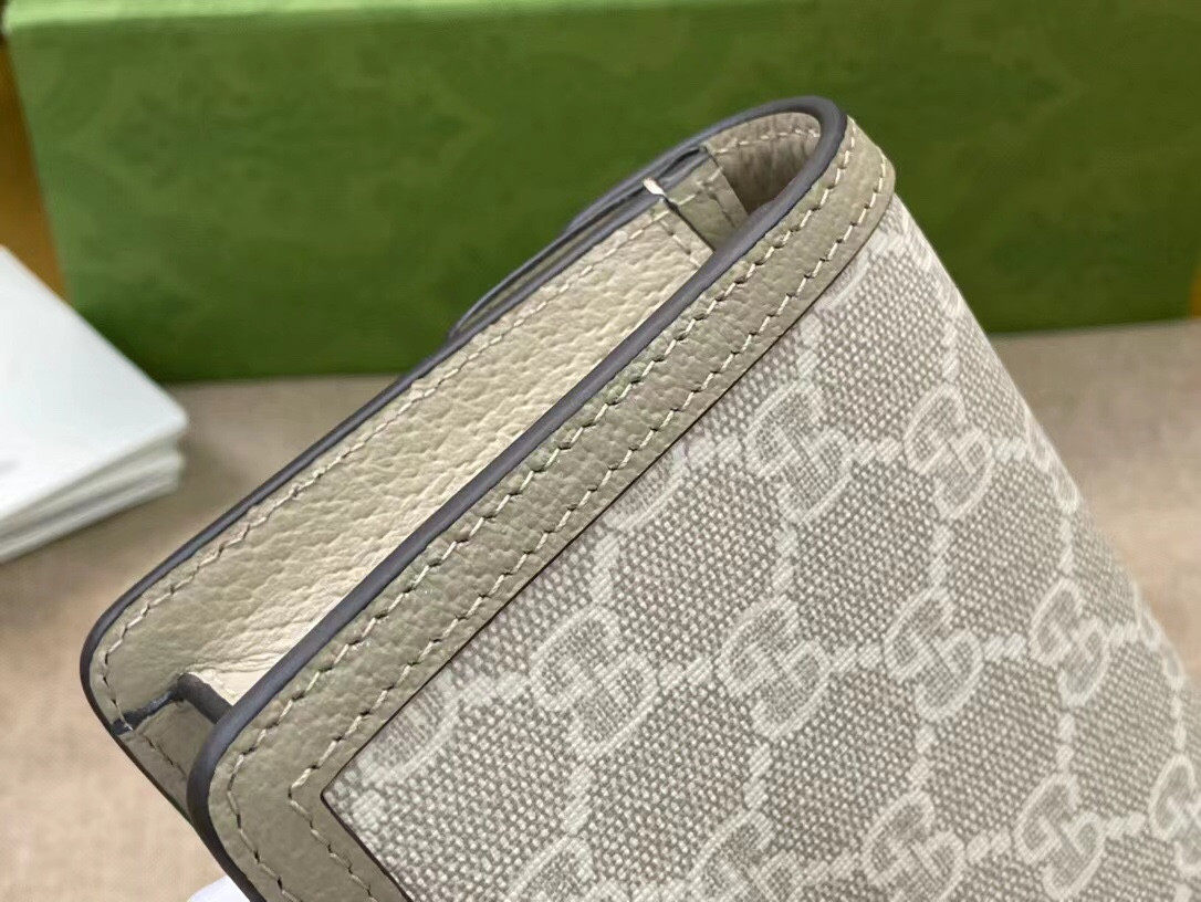 GUCCI DIONYSUS GG SUPREME SUPER MINI BAG 6.5"Wx3.9"Hx1.6"D