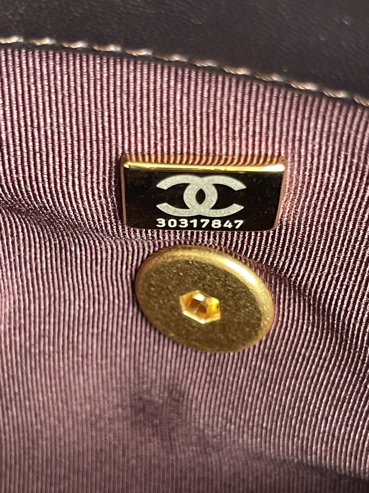 CHANEL 19 LARGE HANDBAG Shiny Leather Black, Gold-Tone, Silver-Tone & Ruthenium-Finish Metal 7.8 × 11.7 × 3.9 in