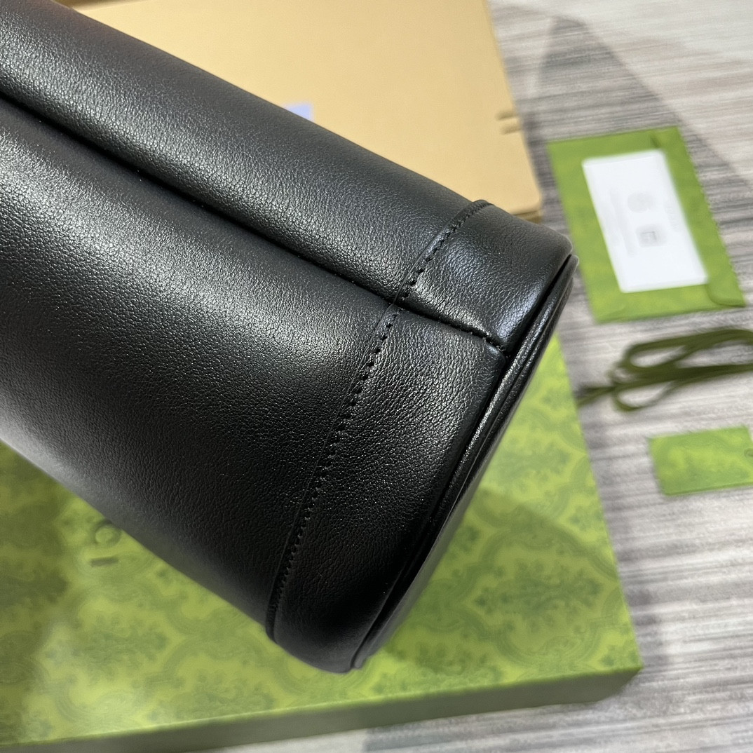 GUCCI DIANA MEDIUM TOTE BAG Black 31W x 27H x 15D CM