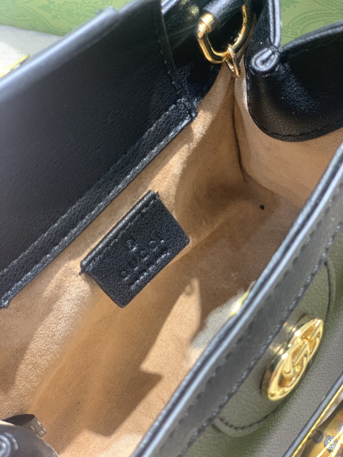 GUCCI DIANA MINI TOTE BAG Navy 20W x 16H x 10D CM