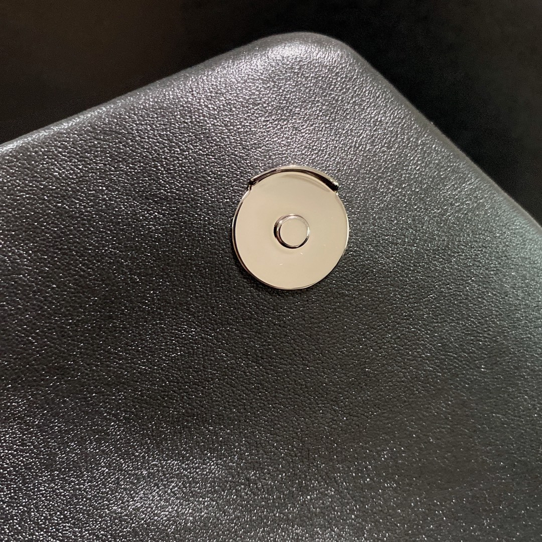 YSL LOULOU MEDIUM IN QUILTED LEATHER ALL BLACK 12.5 X 8.6 X 3.5 INCHES