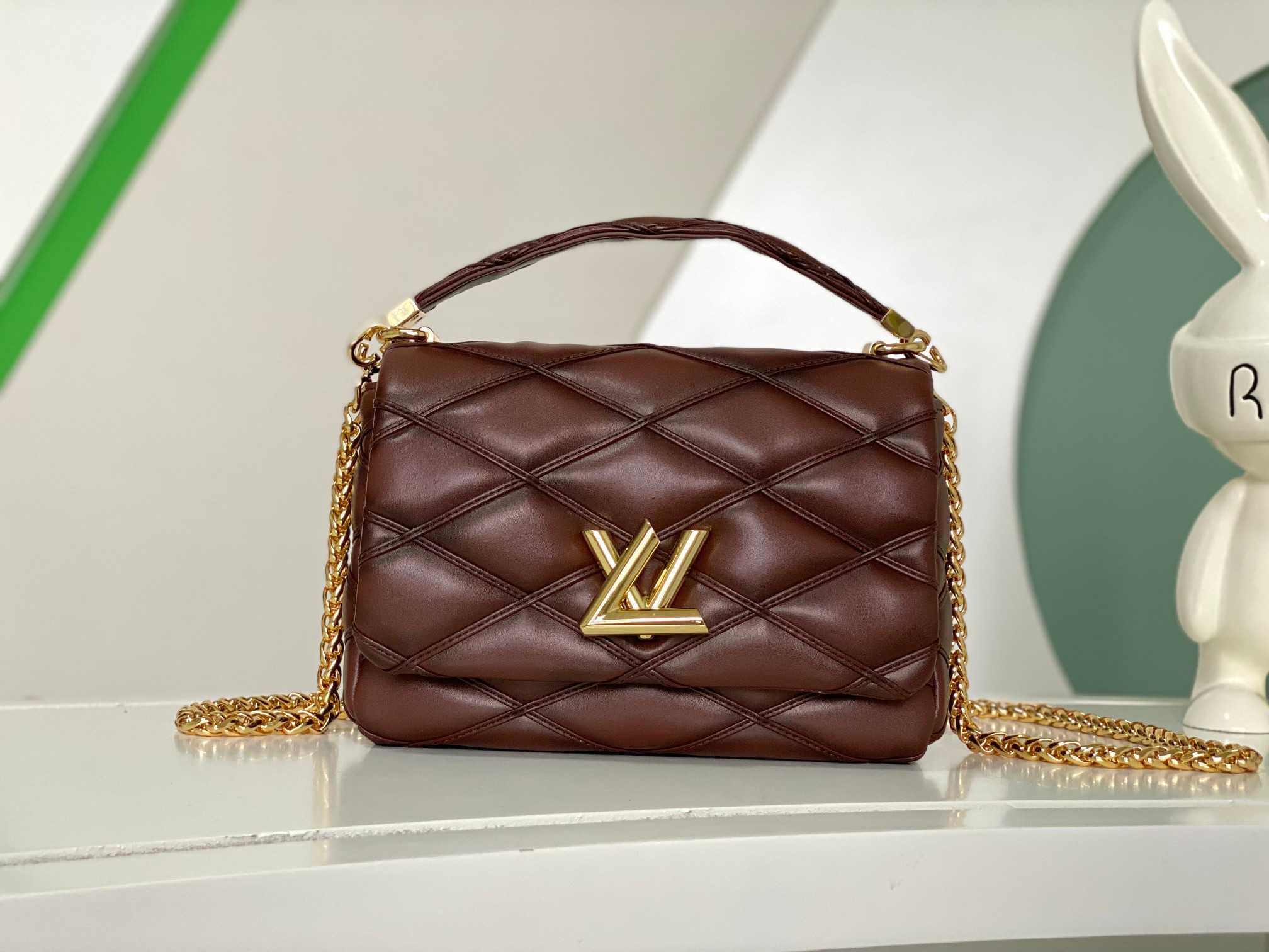 LOUIS VUITTON M23601 GO-14 MM 9.1 x 6.3 x 3.9 inches