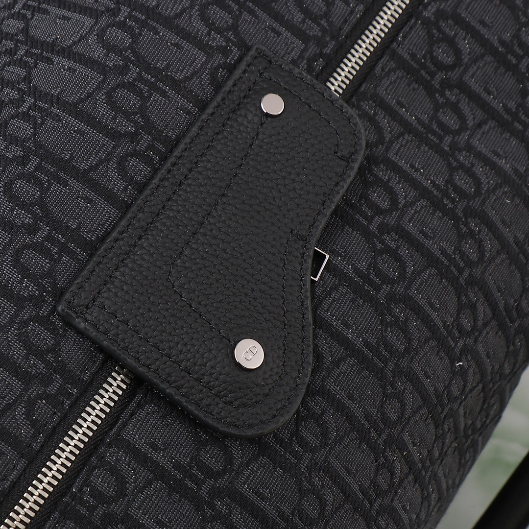 Dior Lingot Bag Black 50 x 25 x 21.5 cm