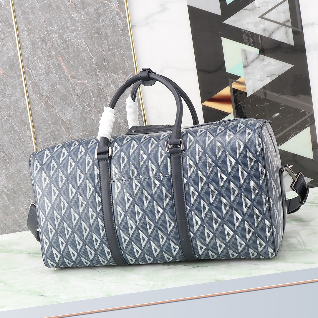 Dior Lingot Bag Blue 50 x 25 x 21.5 cm