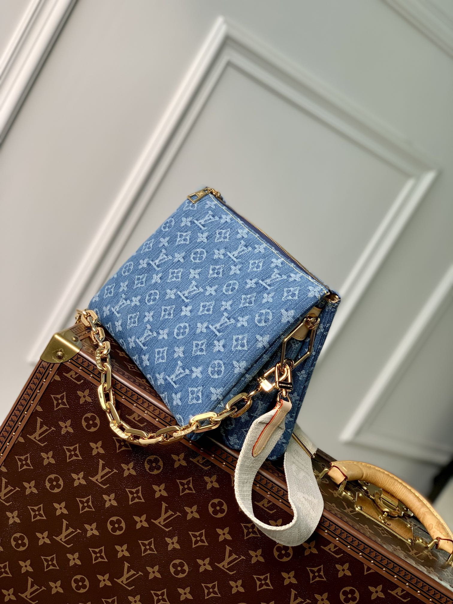 LOUIS VUITTON M24564 Coussin PM 10.2 x 7.9 x 4.7 inches