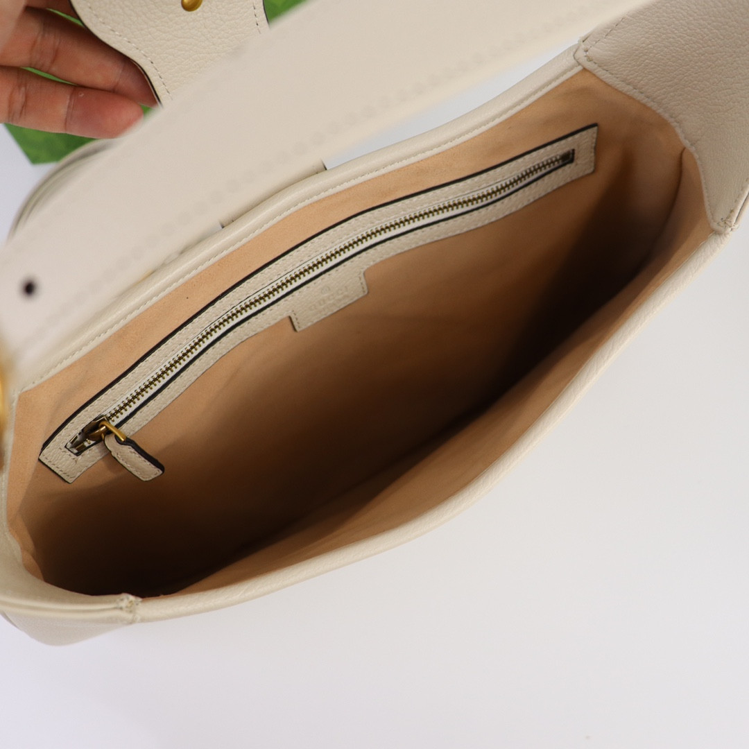 GUCCI APHRODITE MEDIUM SHOULDER BAG WHITE W15.3" x H15" x D.8"