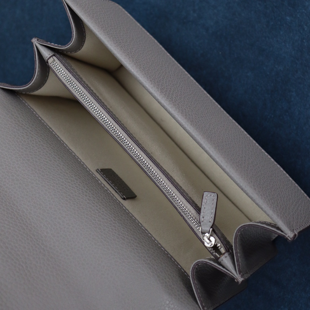 GUCCI DIONYSUS SMALL SHOULDER BAG GRAY 28x18x9cm