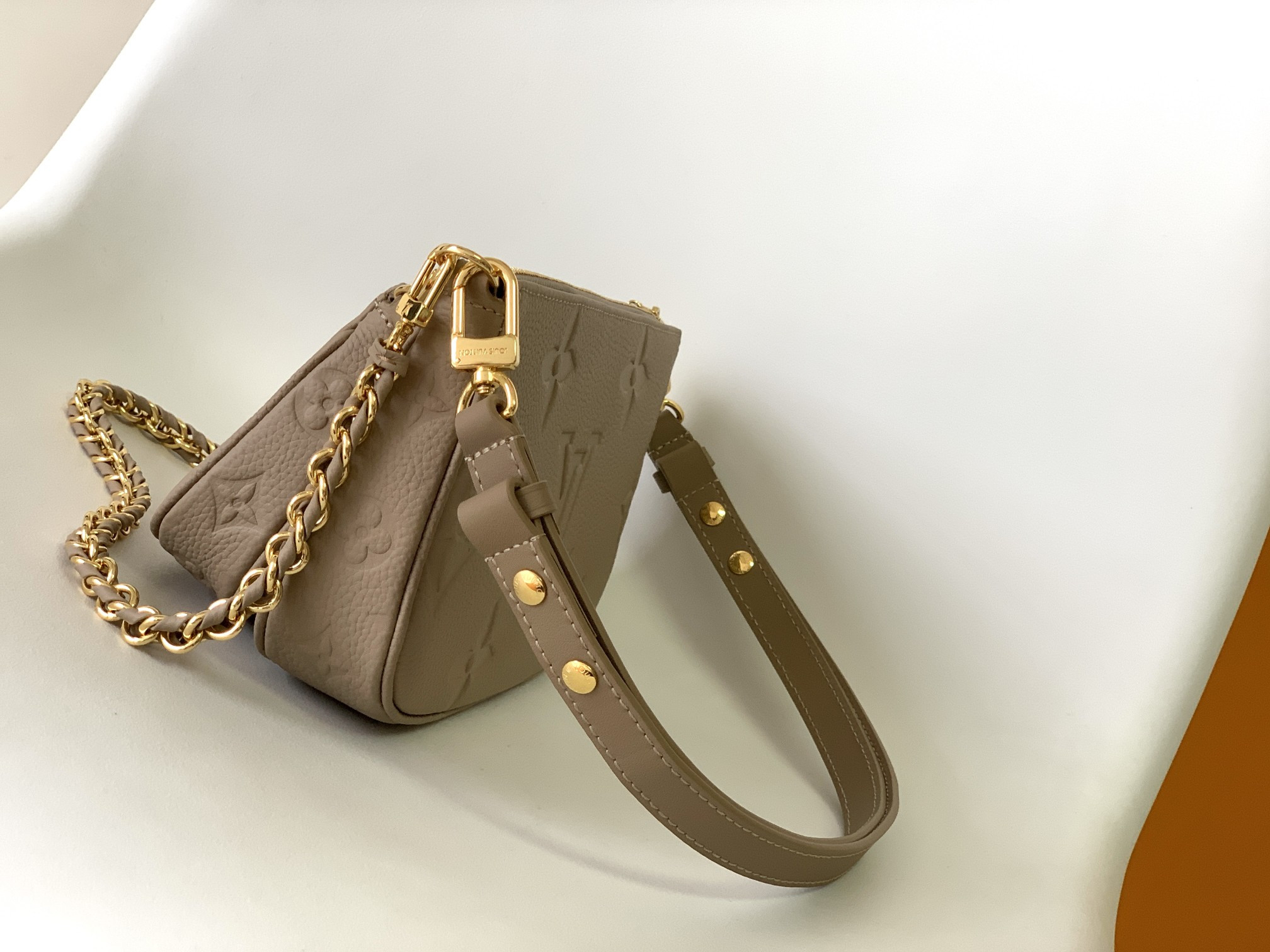 LOUIS VUITTON Multi Pochette Accessoires Gray 9.4 x 5.3 x 1.6 inches