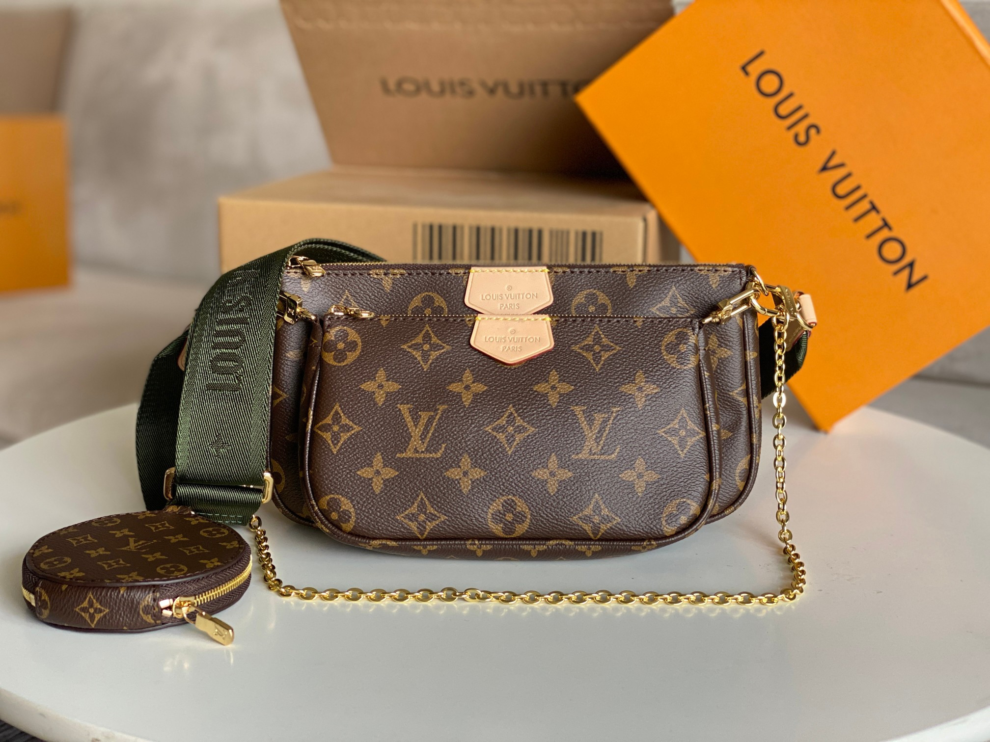 LOUIS VUITTON M44813 Multi Pochette Accessoires 9.4 x 5.3 x 1.6 inches