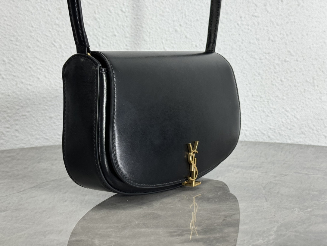 YSL MINI VOLTAIRE IN BOX SAINT LAURENT 8.3" X 4.3" X 1.8"