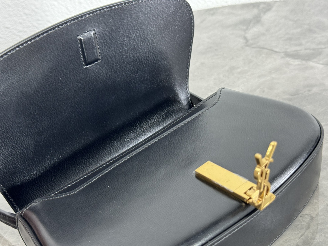 YSL MINI VOLTAIRE IN BOX SAINT LAURENT 8.3" X 4.3" X 1.8"