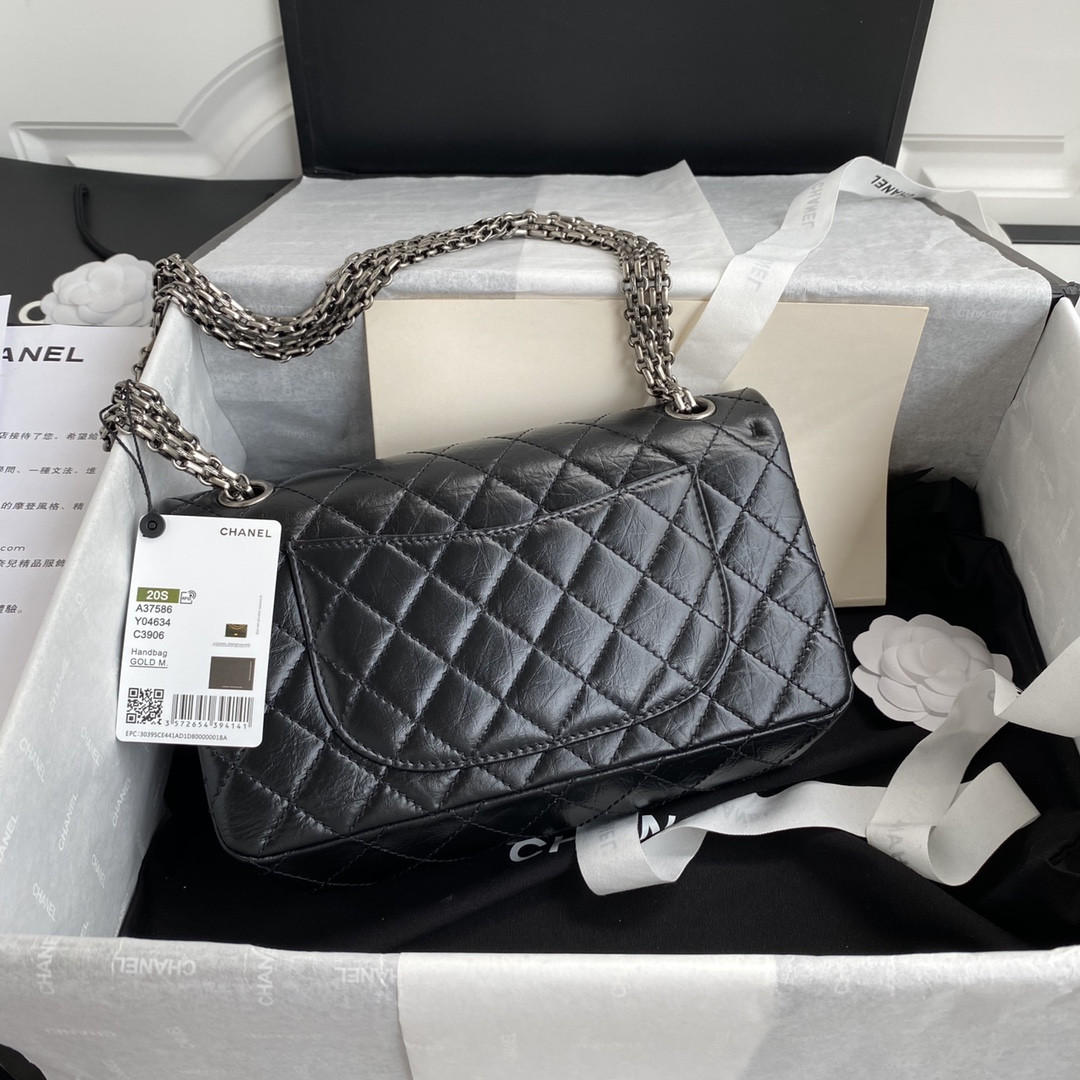 CHANEL 2.55 HANDBAG 6.2 × 9.4 × 2.9 in