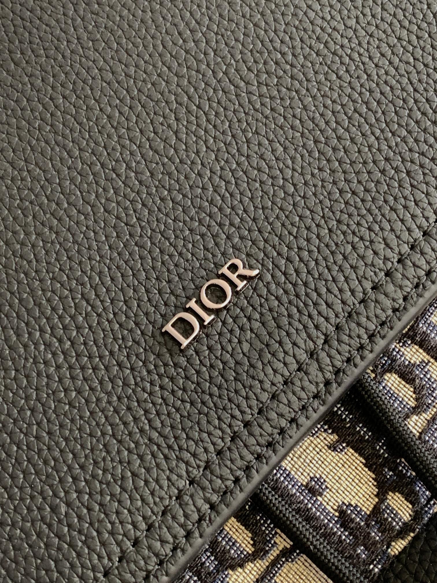 Dior Saddle Backpack 10.5 x 16 x 5.5 inches