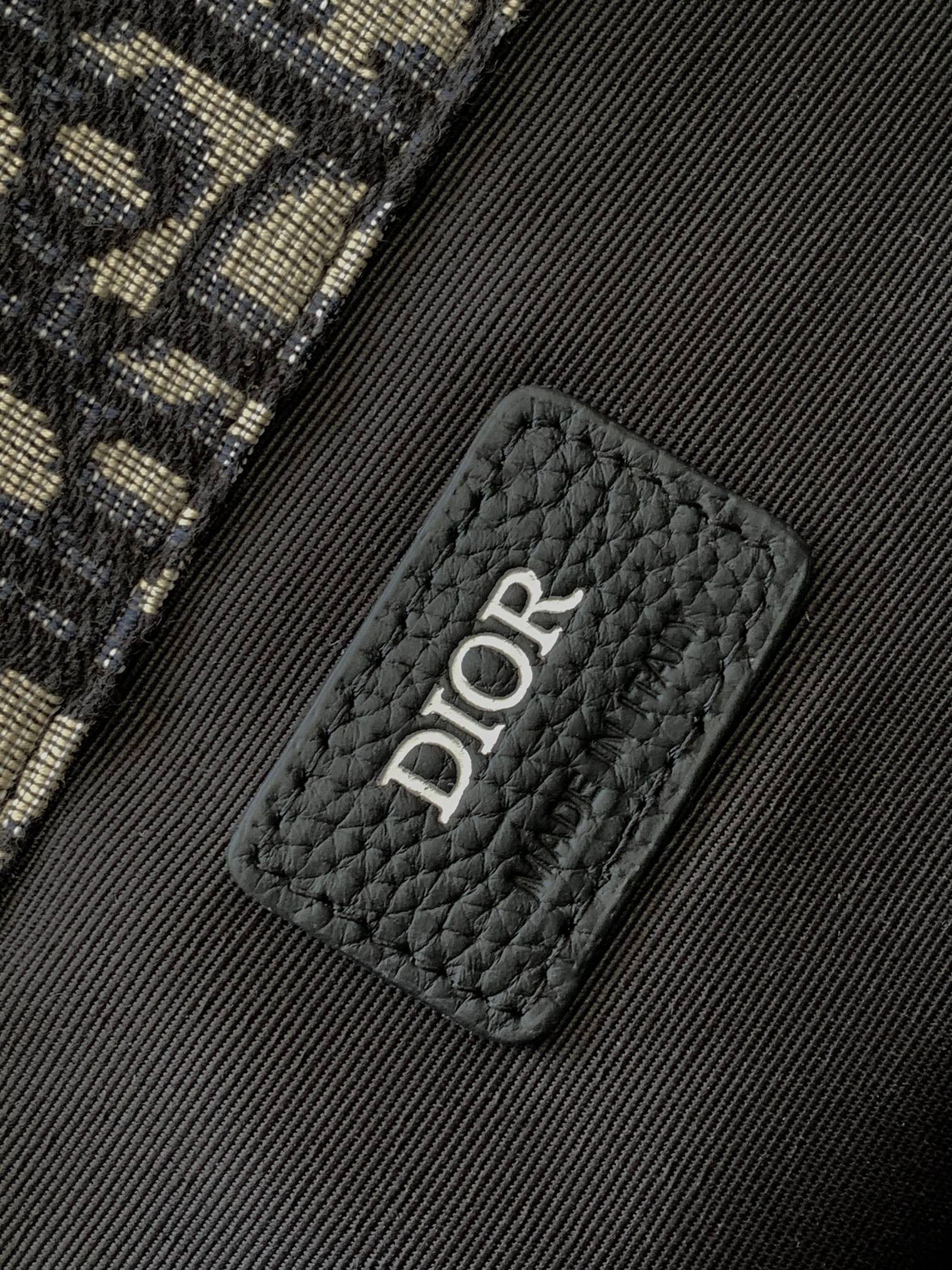 Dior Saddle Backpack 10.5 x 16 x 5.5 inches