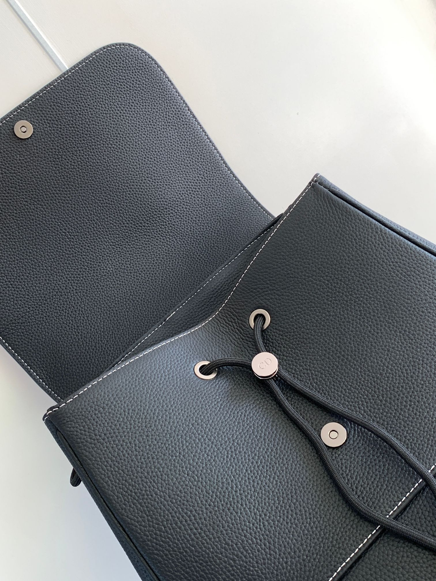 Dior Saddle Backpack 10.5 x 16 x 5.5 inches