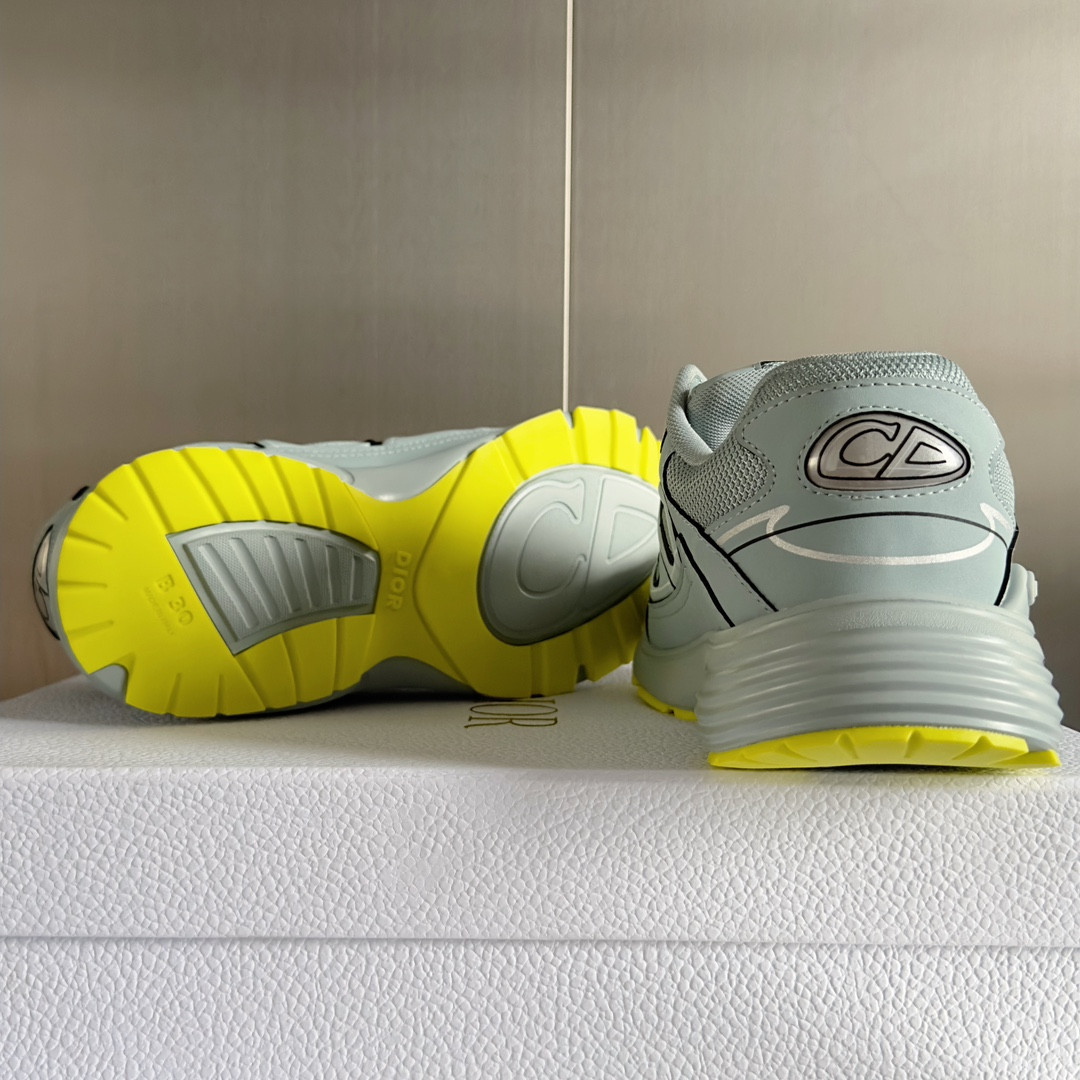 UA DIOR B30 Sneaker Blue Mesh and Technical Fabric