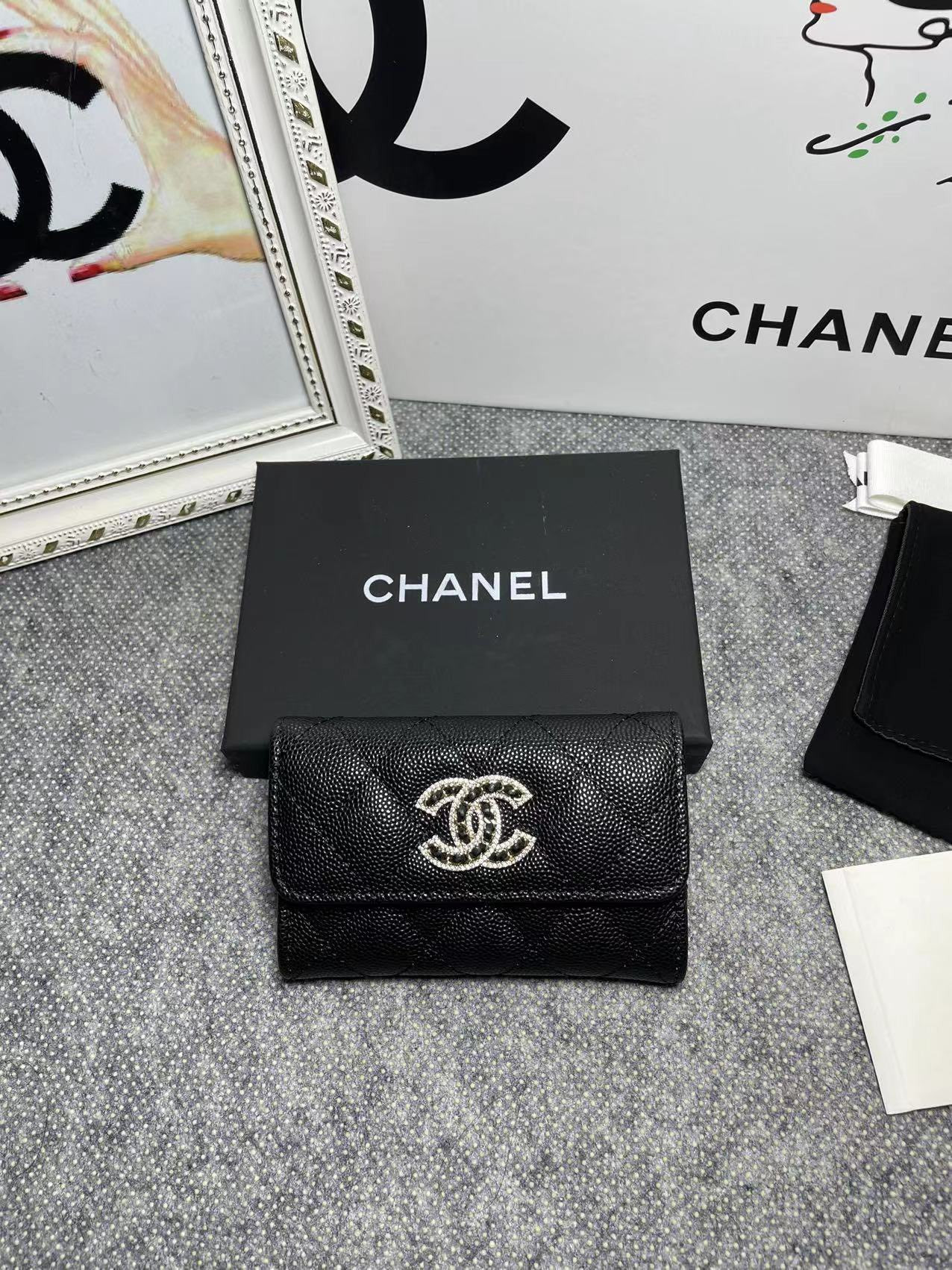 CHANEL COIN PURSE 11×8.5×3cm
