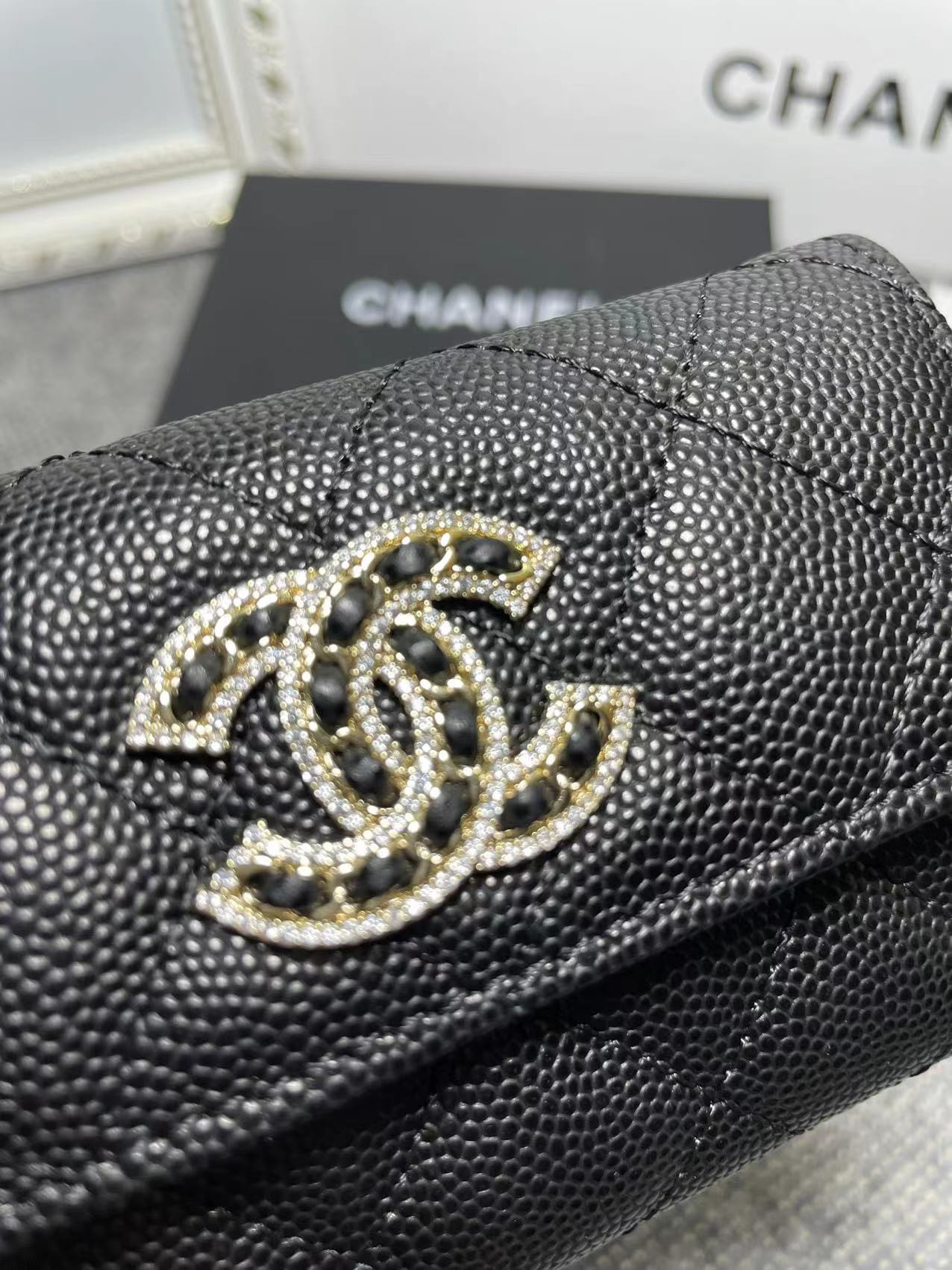 CHANEL COIN PURSE 11×8.5×3cm