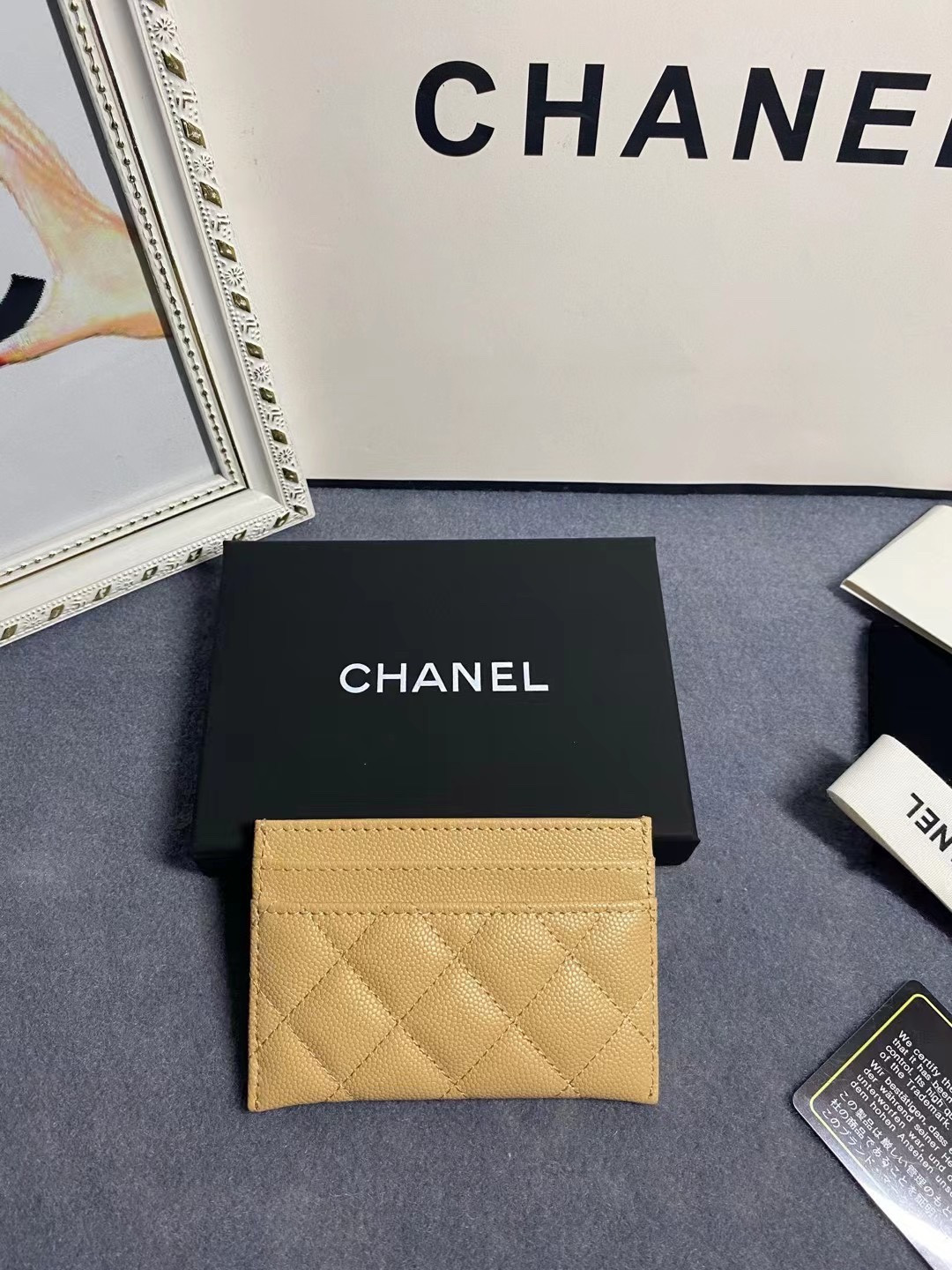 CHANEL CARD HOLDER 11.2×7.5×0.5cm