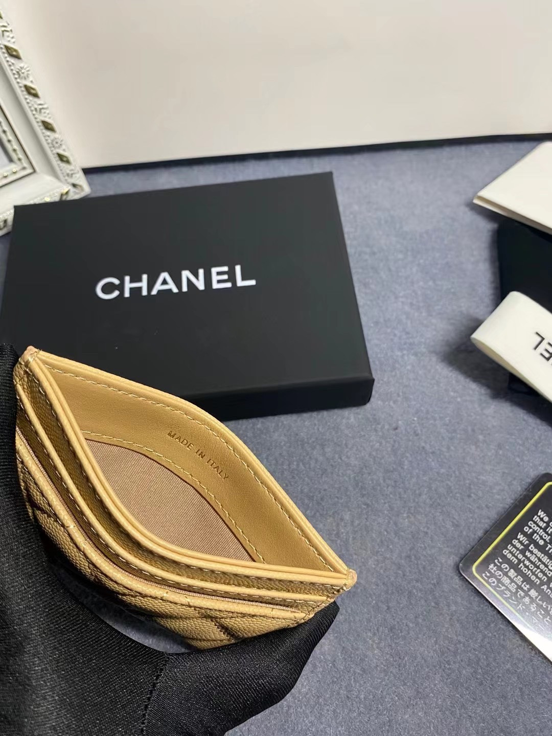 CHANEL CARD HOLDER 11.2×7.5×0.5cm