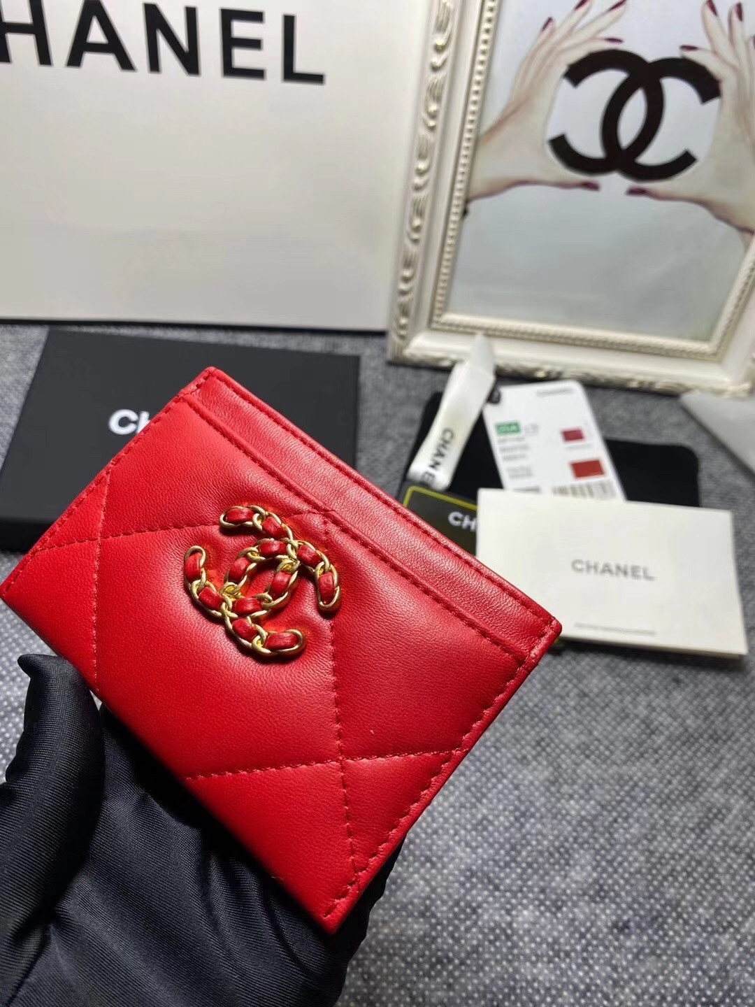 CHANEL CARD HOLDER 11.2×7.5×0.5cm