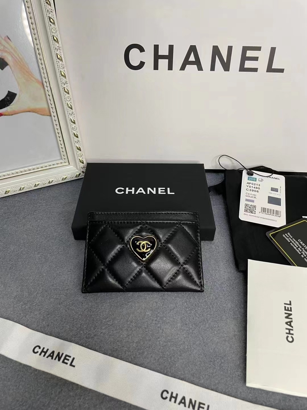 CHANEL CARD HOLDER 11.2×7.5×0.5cm
