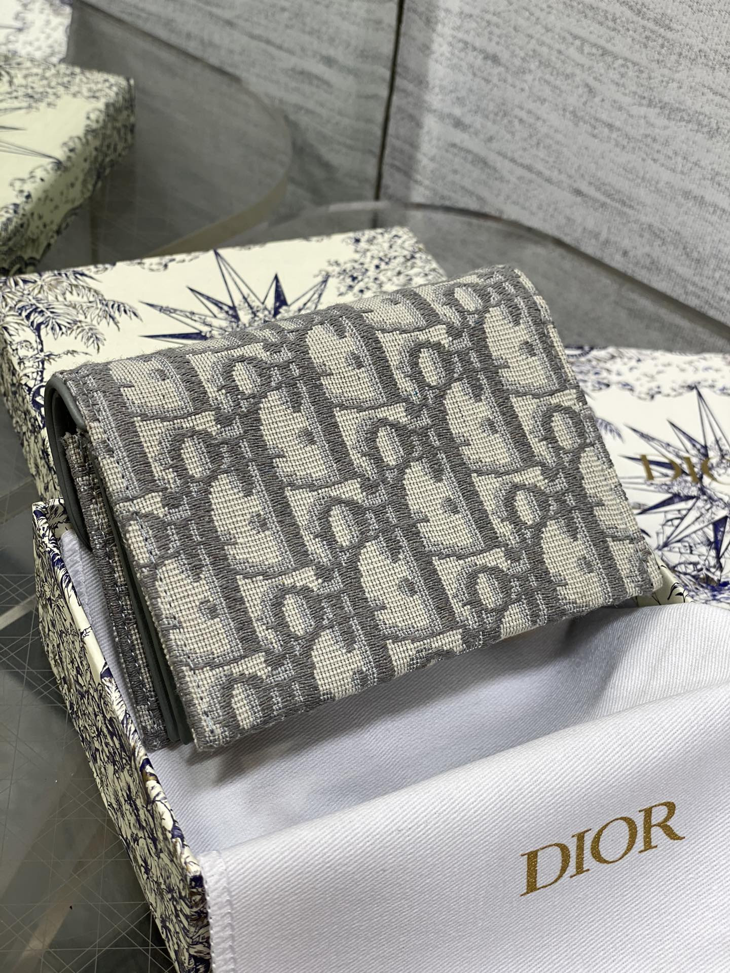 DIOR CARD HOLDER 12-10-5CM