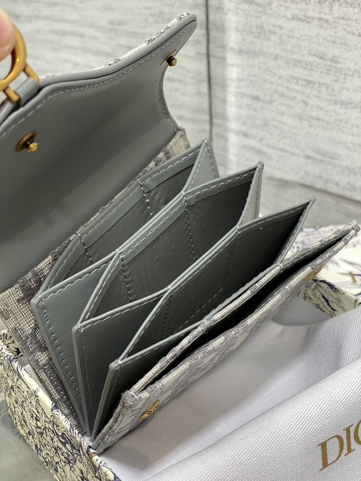 DIOR CARD HOLDER 12-10-5CM