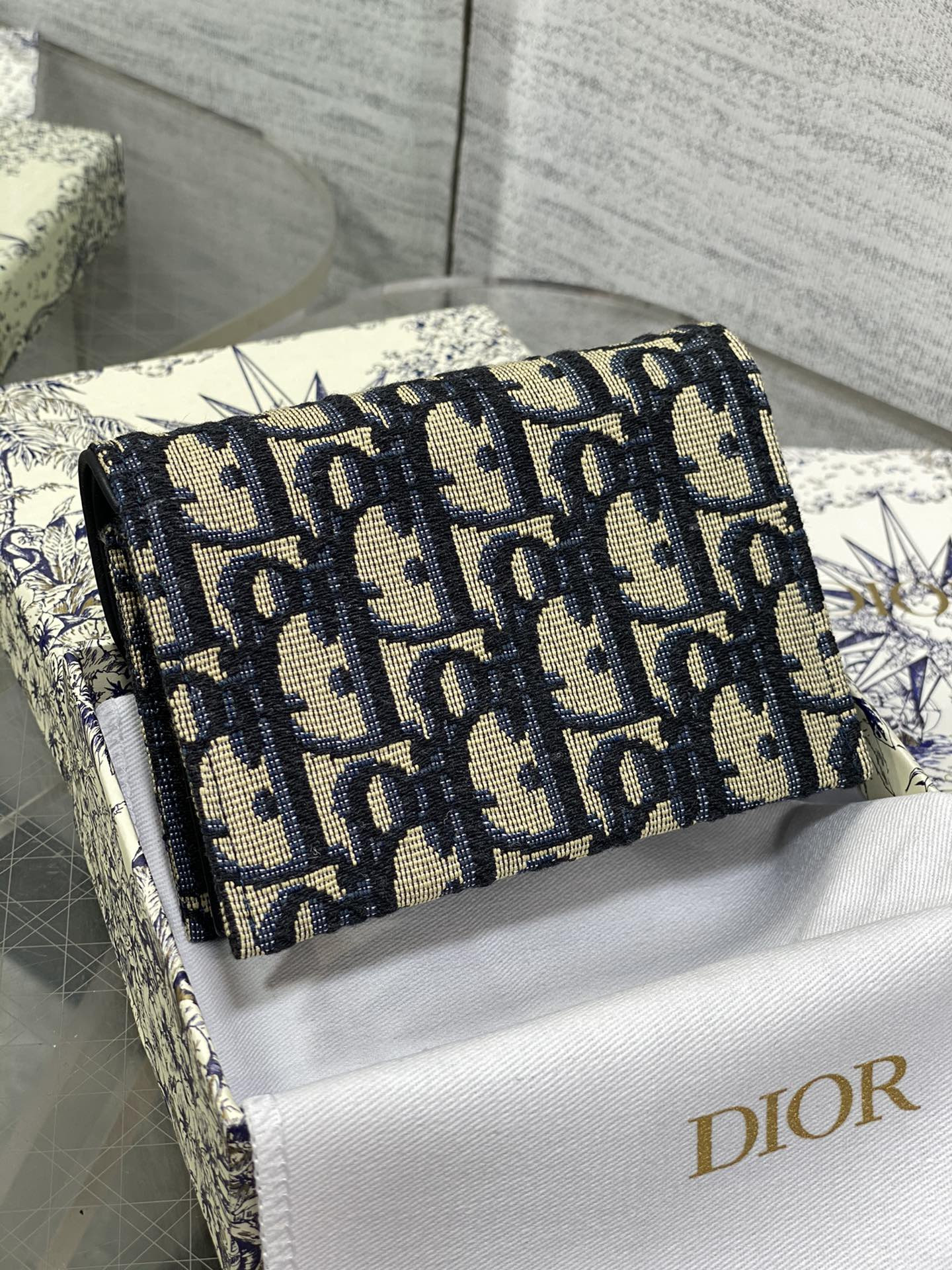 DIOR CARD HOLDER 12-10-5CM