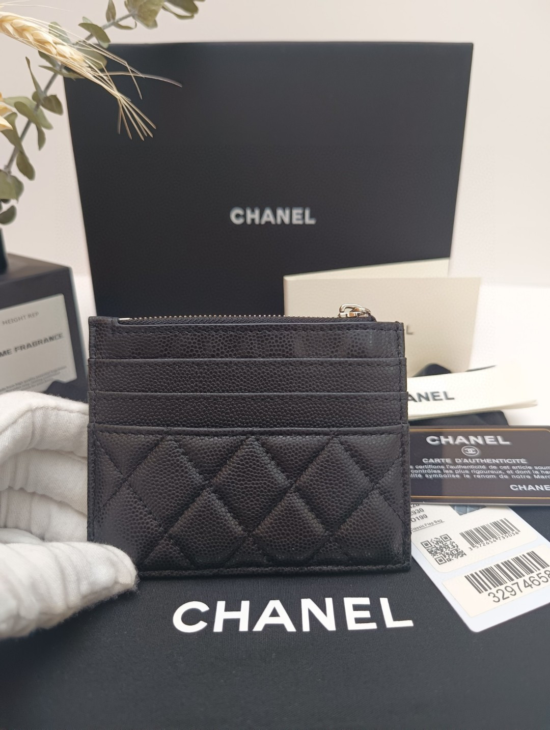 CHANEL CARD HOLDER 9x11.5CM