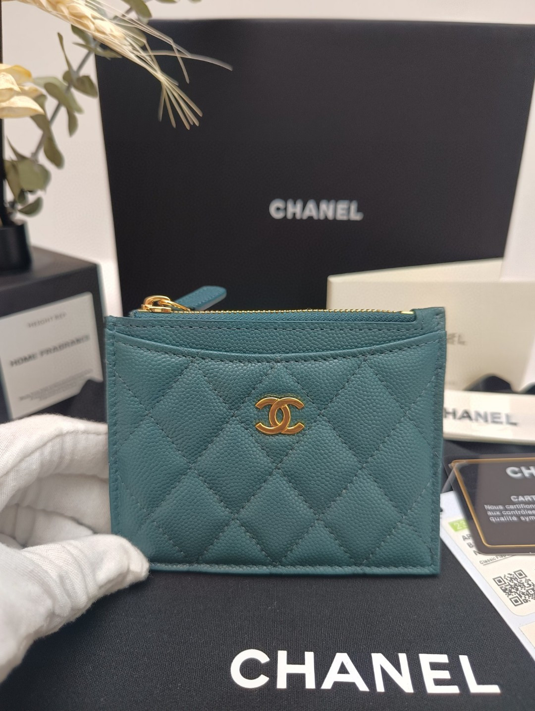 CHANEL CARD HOLDER 9x11.5CM
