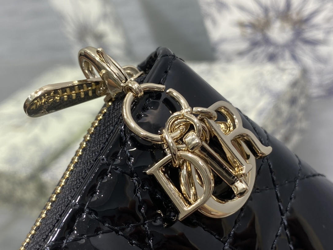 Lady Dior Voyageur Small Coin Purse CARD HOLDER